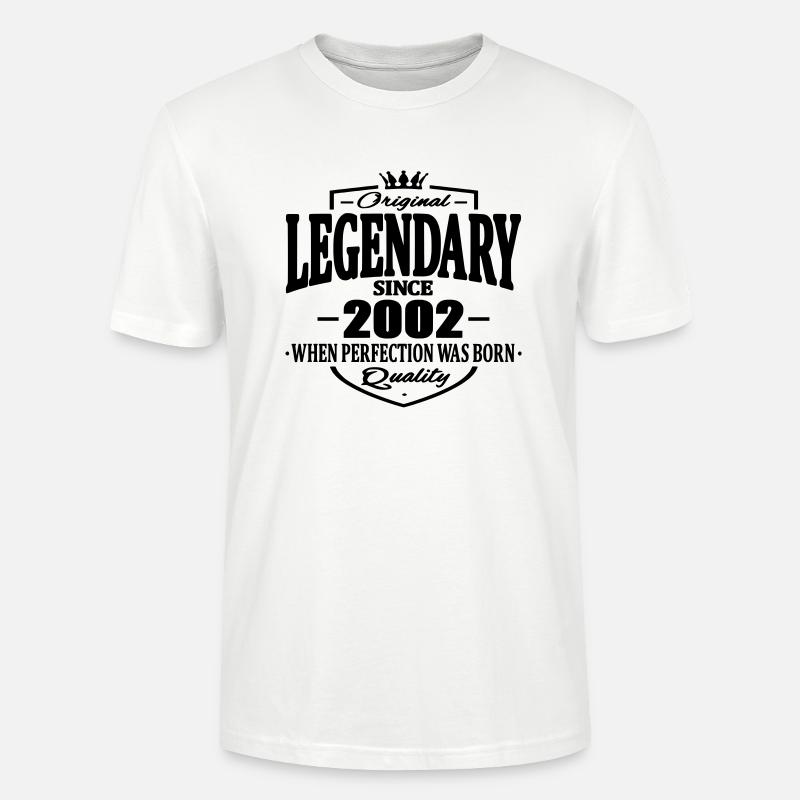 Legendär seit 2002 - Stanley/Stella Unisex Bio-T-Shirt CRAFTER - Weiß