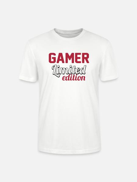 Geek / Gamer / Console / Playsation / Gameuse - Stanley/Stella CRAFTER Unisex Organic T-Shirt - white