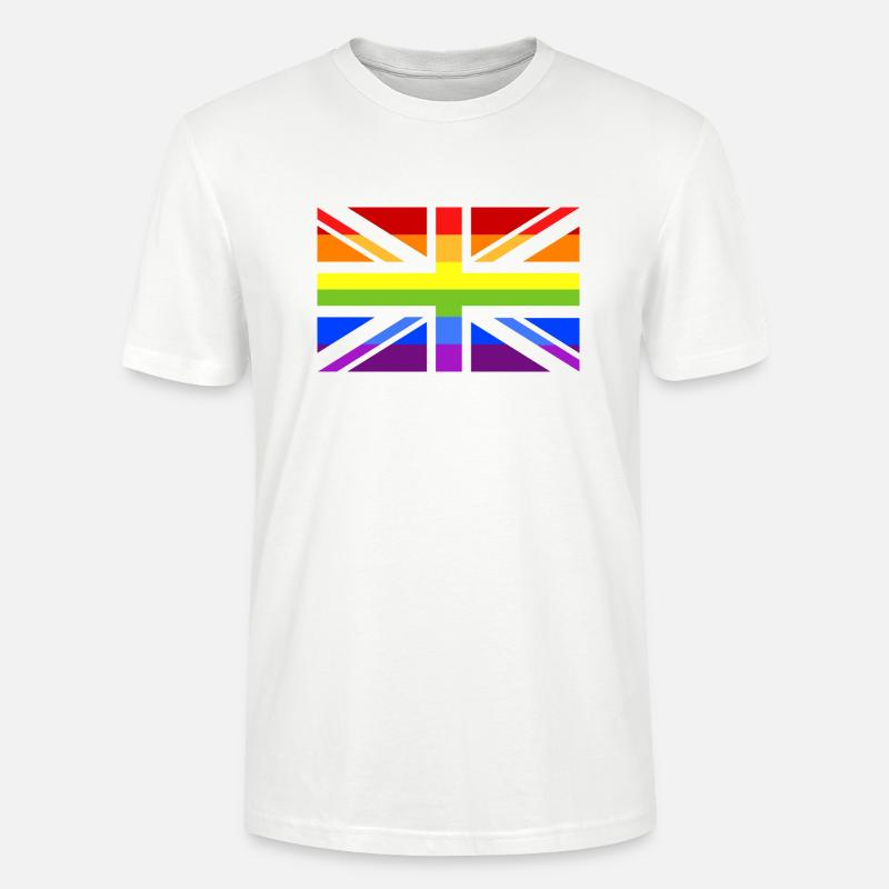 Pride UK No 2 - Stanley/Stella Unisex Bio-T-Shirt CRAFTER - Weiß