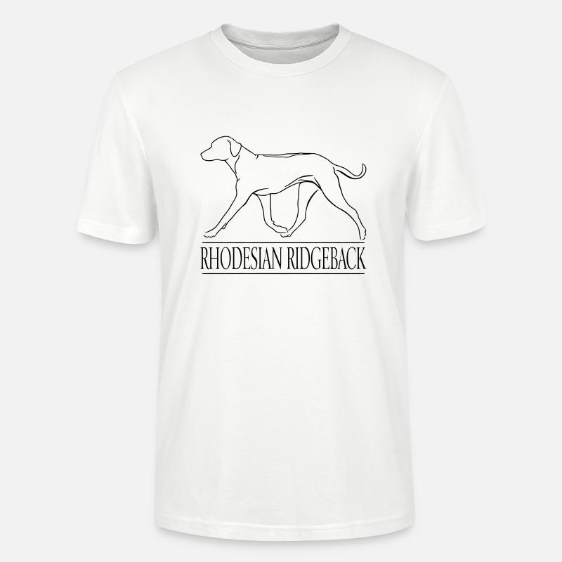 RHODESIAN RIDGEBACK chien Wilsigns - T-shirt bio CRAFTER Stanley Stella Unisexe - blanc