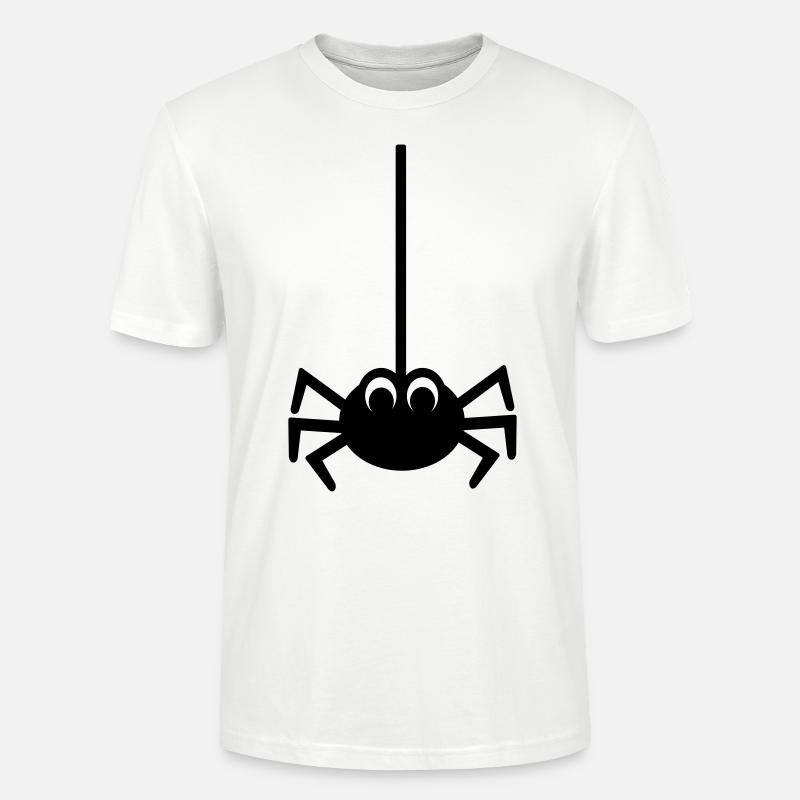 Spinne - Stanley/Stella Unisex Bio-T-Shirt CRAFTER - Weiß