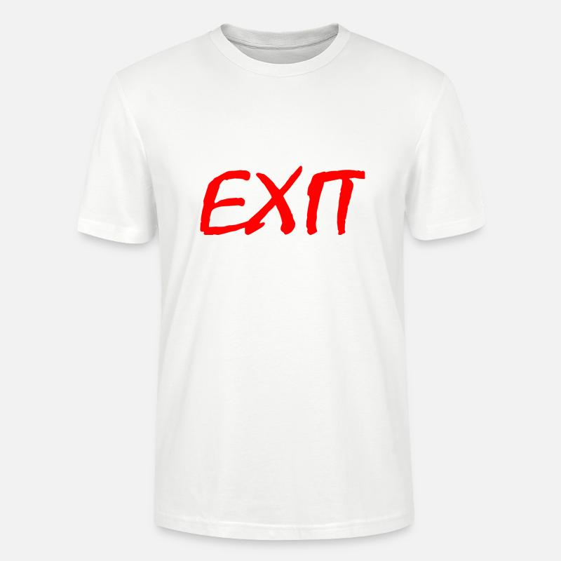 Exit - Stanley/Stella CRAFTER Unisex Organic T-Shirt - white