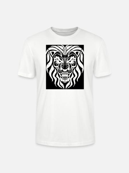 Löwe | Tier | Raubtier | Brüllen - Stanley/Stella Unisex Bio-T-Shirt CRAFTER - Weiß