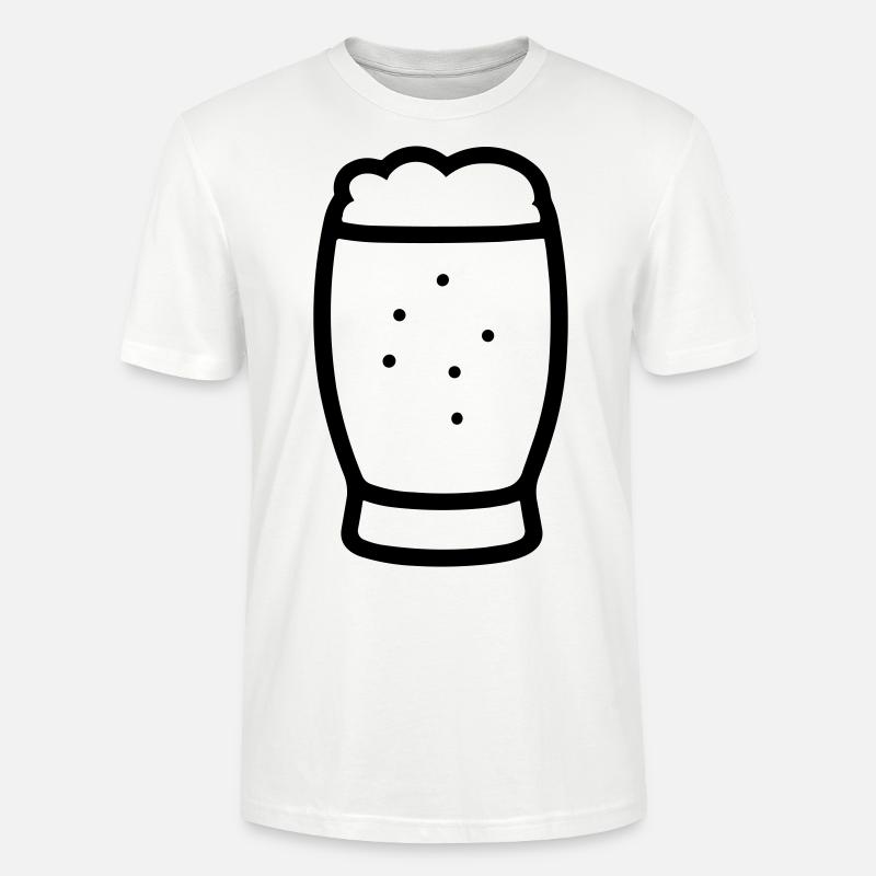 Bier - Stanley/Stella Unisex Bio-T-Shirt CRAFTER - Weiß