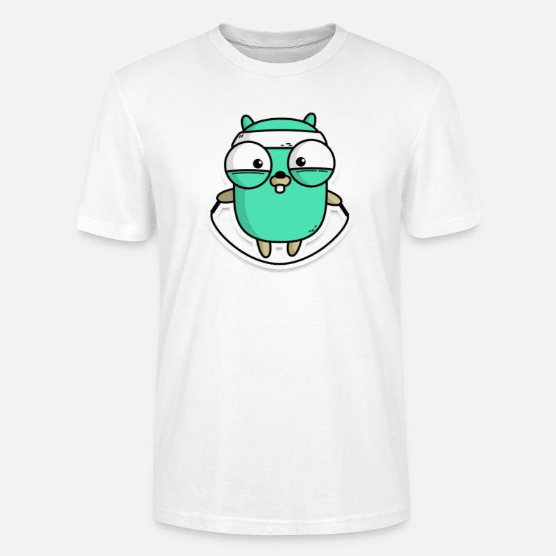 Gophercise - Stanley/Stella Unisex Bio-T-Shirt CRAFTER - Weiß