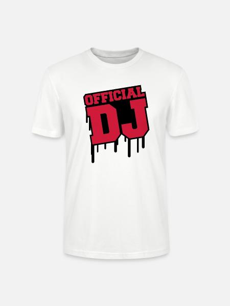 official_dj_c2 - T-shirt bio CRAFTER Stanley Stella Unisexe - blanc
