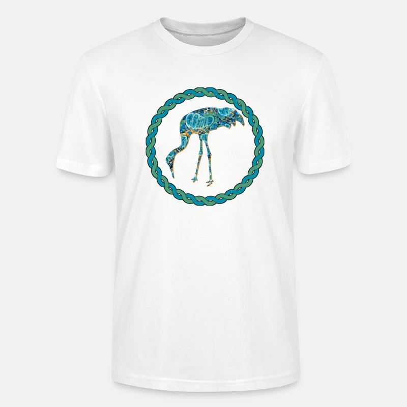 kranich e 100 - Stanley/Stella Unisex Bio-T-Shirt CRAFTER - Weiß