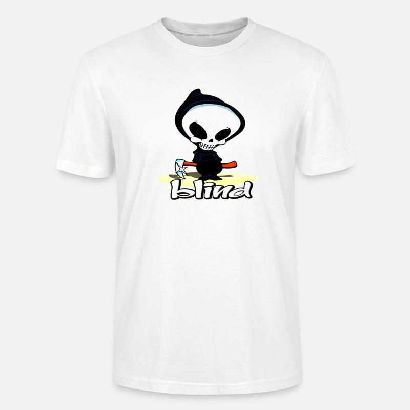 BLINDER SCHÄDEL - Stanley/Stella Unisex Bio-T-Shirt CRAFTER - Weiß