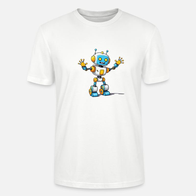 Algorithme de motivation - T-shirt bio CRAFTER Stanley Stella Unisexe - blanc