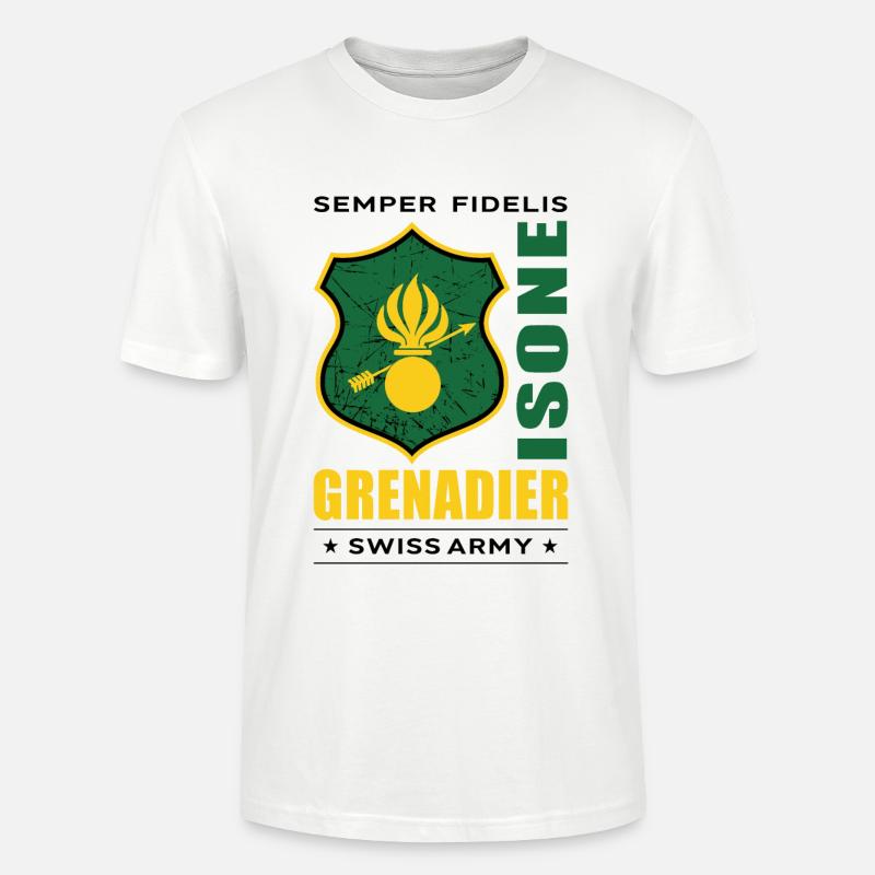 Grenadier - Stanley/Stella Unisex Bio-T-Shirt CRAFTER - Weiß