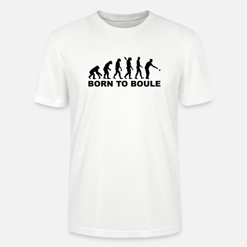 Boule Evolution - Stanley/Stella CRAFTER Unisex Organic T-Shirt - white