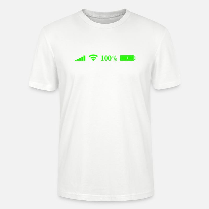 internet - T-shirt bio CRAFTER Stanley Stella Unisexe - blanc