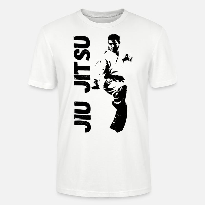 Jiu Jitsu - T-shirt bio CRAFTER Stanley Stella Unisexe - blanc