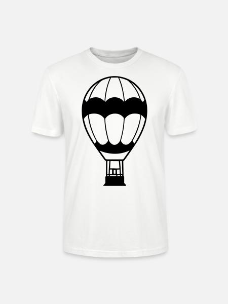 Luftballon - Stanley/Stella Unisex Bio-T-Shirt CRAFTER - Weiß