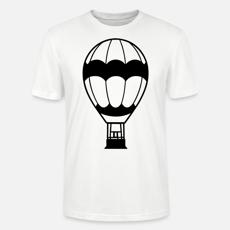 Luftballon - Stanley/Stella Unisex Bio-T-Shirt CRAFTER - Weiß