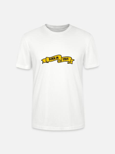 1984 - T-shirt bio CRAFTER Stanley Stella Unisexe - blanc