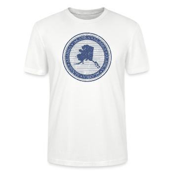 ALASKA - T-shirt bio CRAFTER Stanley Stella Unisexe - blanc - Devant - Alina (178cm) & Michal (187cm)