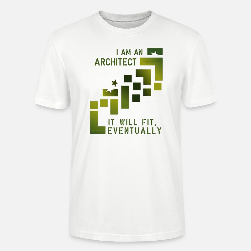 Architect - Stanley/Stella Unisex Bio-T-Shirt CRAFTER - Weiß