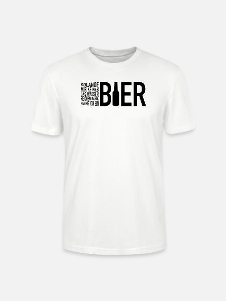 Wasser reichen. Bier - Stanley/Stella Unisex Bio-T-Shirt CRAFTER - 