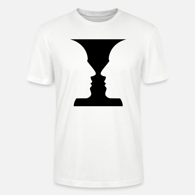 Face à face? - T-shirt bio CRAFTER Stanley Stella Unisexe - blanc