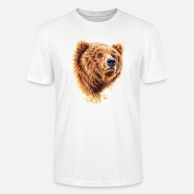 Bär | baer - Stanley/Stella Unisex Bio-T-Shirt CRAFTER - Weiß