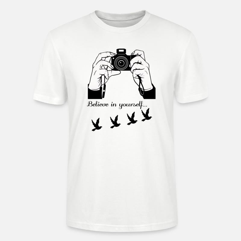 Fotograf aus Leidenschaft - Stanley/Stella Unisex Bio-T-Shirt CRAFTER - Weiß