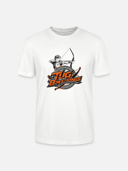 Bogenschießenspruch - Stanley/Stella Unisex Bio-T-Shirt CRAFTER - Weiß