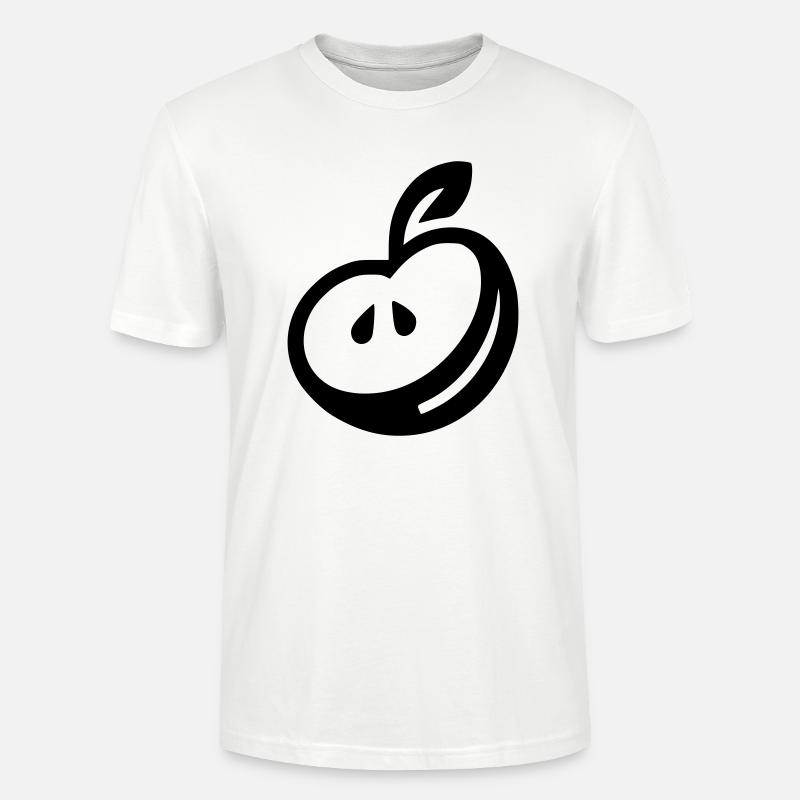 Apfel - Stanley/Stella Unisex Bio-T-Shirt CRAFTER - Weiß
