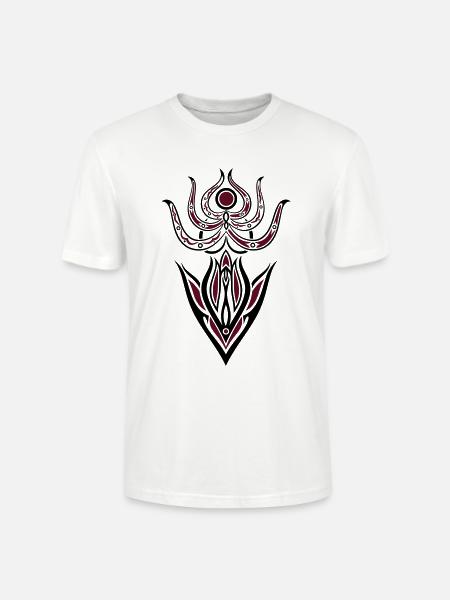 Indian goddess, Pagan Art. - Stanley/Stella CRAFTER Unisex Organic T-Shirt - white