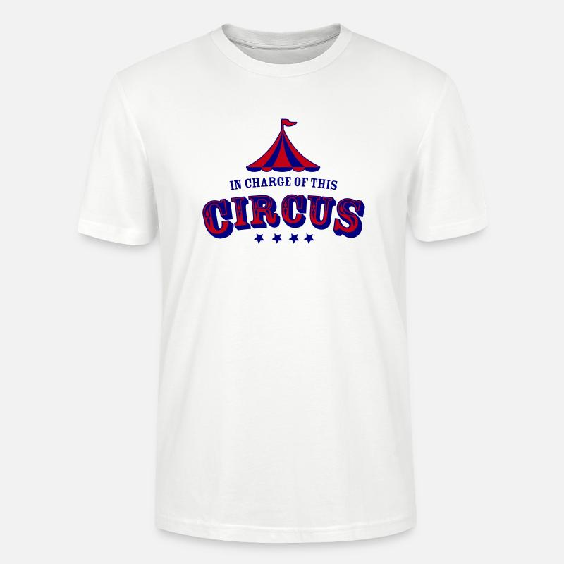 Patron de ce cirque - T-shirt bio CRAFTER Stanley Stella Unisexe - blanc