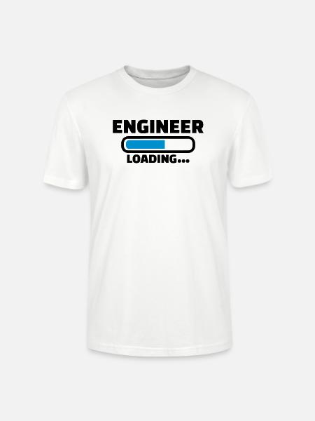Engineer - Stanley/Stella CRAFTER Unisex Organic T-Shirt - white