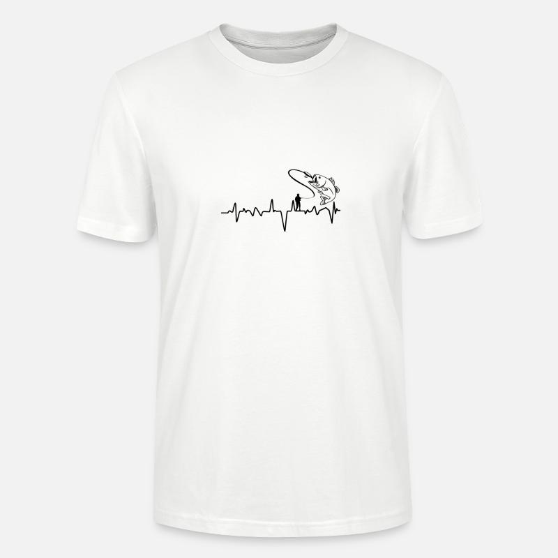 Fishing Evolution Fish - Stanley/Stella Unisex Bio-T-Shirt CRAFTER - Weiß