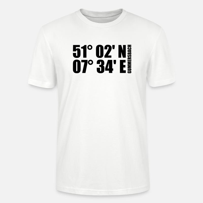 Coordonnées de Gummersbach - T-shirt bio CRAFTER Stanley Stella Unisexe - blanc