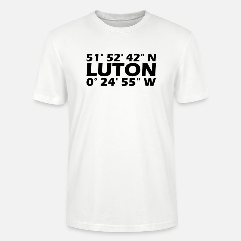 Luton Coordinates - Stanley/Stella CRAFTER Unisex Organic T-Shirt - white