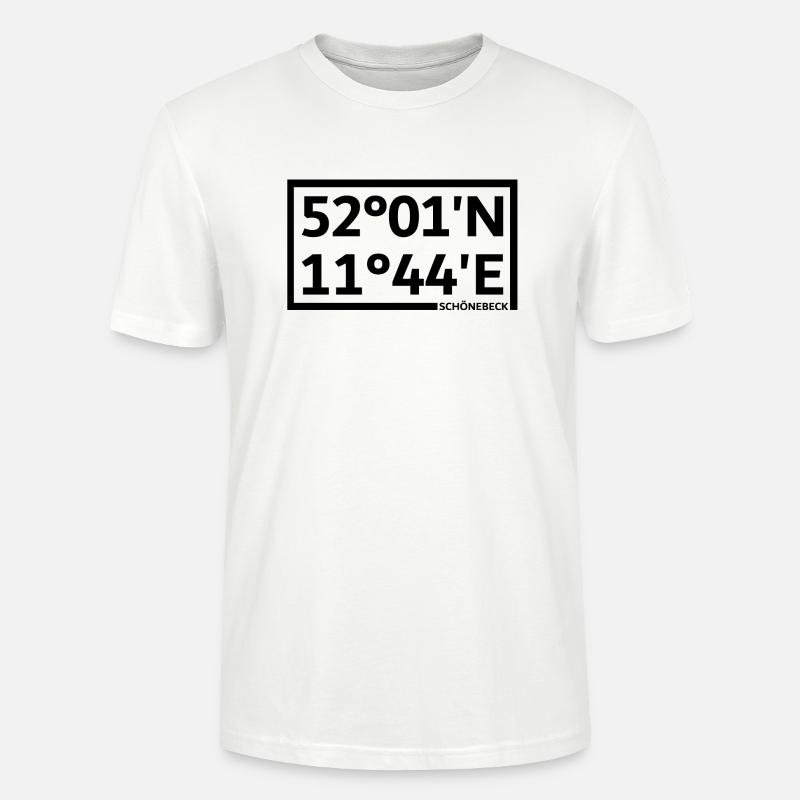 Coordonnées de Schönebeck - T-shirt bio CRAFTER Stanley Stella Unisexe - blanc