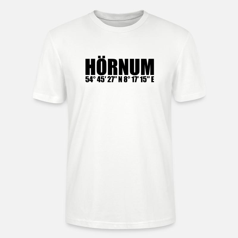 Coordonnées de Hörnum - T-shirt bio CRAFTER Stanley Stella Unisexe - blanc