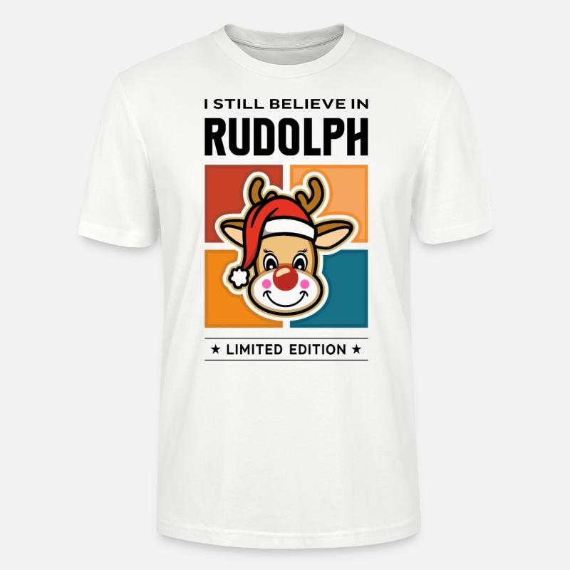 Rudolph - Stanley/Stella Unisex Bio-T-Shirt CRAFTER - Weiß