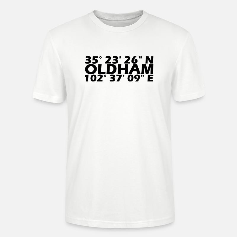 Oldham Coordinates - Stanley/Stella CRAFTER Unisex Organic T-Shirt - white
