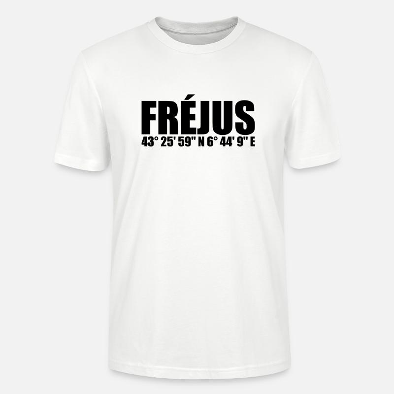 Coordonnées de Fréjus - T-shirt bio CRAFTER Stanley Stella Unisexe - blanc