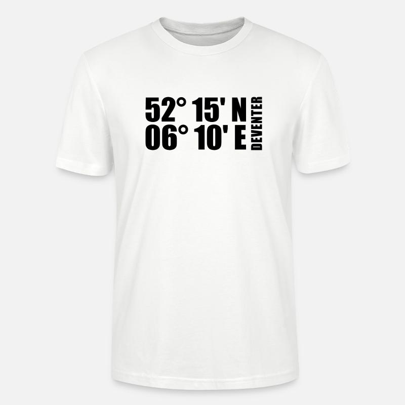 Coordonnées Deventer - T-shirt bio CRAFTER Stanley Stella Unisexe - blanc