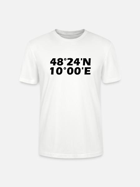 Neu-Ulm coordinates - Stanley/Stella CRAFTER Unisex Organic T-Shirt - white