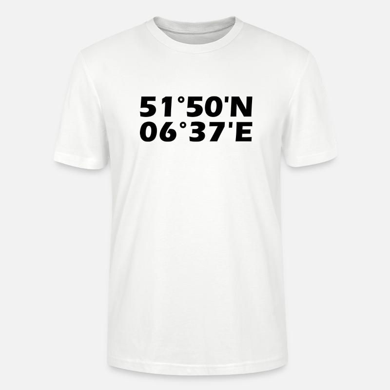 Coordonnées bocholt - T-shirt bio CRAFTER Stanley Stella Unisexe - blanc