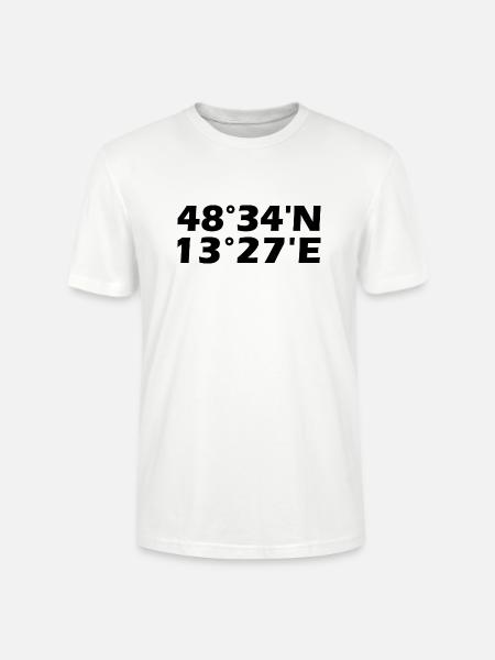 Passau coordinates - Stanley/Stella CRAFTER Unisex Organic T-Shirt - white