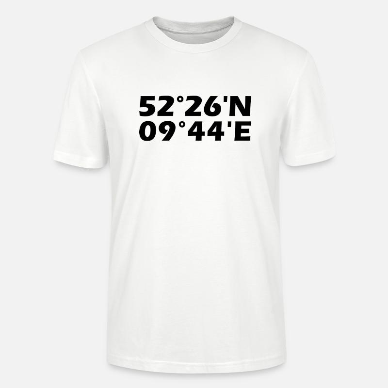 Coordonnées de Langenhagen - T-shirt bio CRAFTER Stanley Stella Unisexe - blanc