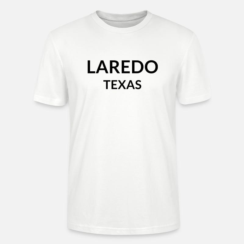 Laredo, Texas, États-Unis - T-shirt bio CRAFTER Stanley Stella Unisexe - blanc