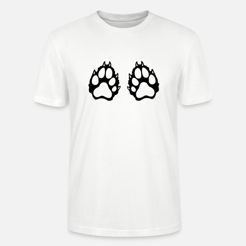 Bär - Stanley/Stella Unisex Bio-T-Shirt CRAFTER - Weiß