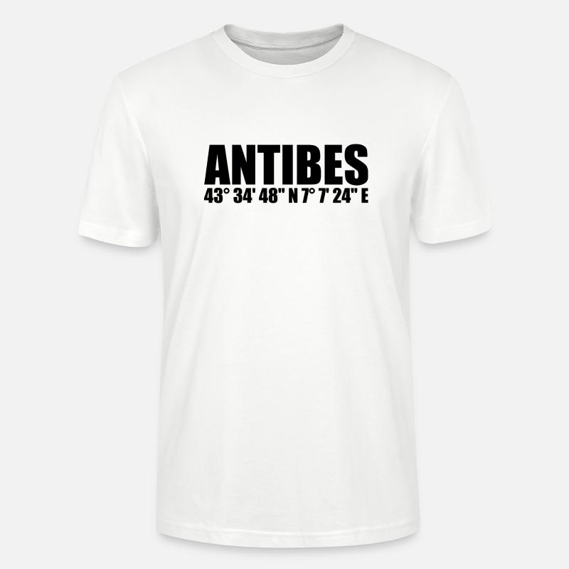 Antibes coordinates - Stanley/Stella CRAFTER Unisex Organic T-Shirt - white