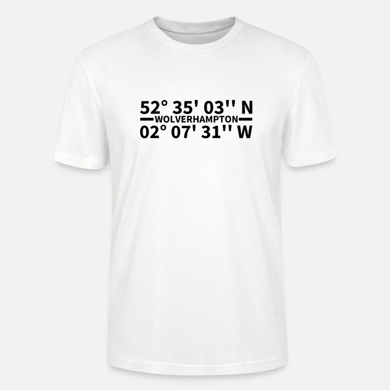 Wolverhampton coordinates - Stanley/Stella CRAFTER Unisex Organic T-Shirt - white