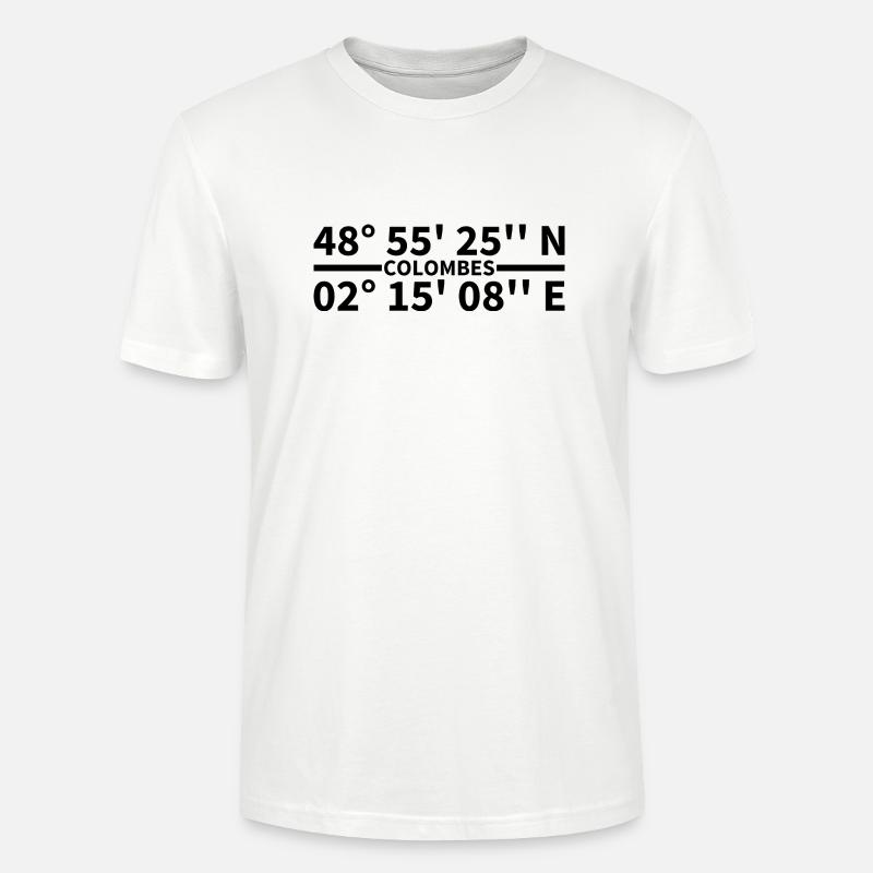 Coordonnées de Colombe - T-shirt bio CRAFTER Stanley Stella Unisexe - blanc