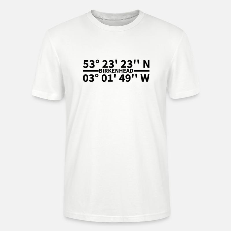 Coordonnées de Birkenhead - T-shirt bio CRAFTER Stanley Stella Unisexe - blanc